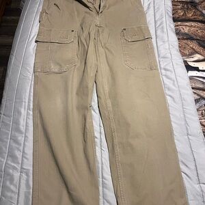 Duluth Trading Co Men's Khaki Cargo Pants